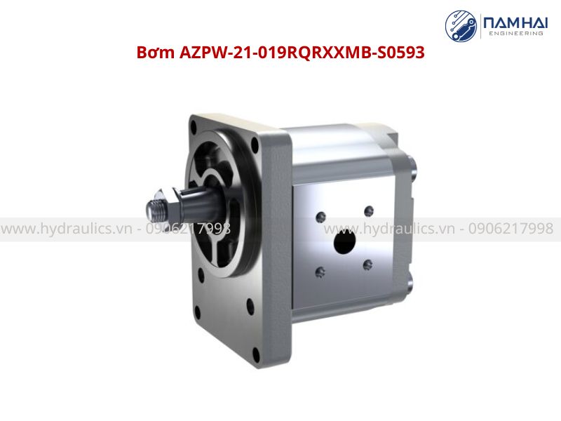 Bơm bánh răng AZPW ăn khớp ngoài, nhập khẩu Rexroth